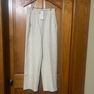 SPANX Light Tan Elastic Waist Pants Sz Small P